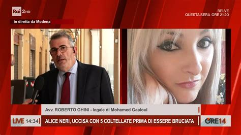 Alice Neri Uccisa Con 5 Coltellate Prima Di Essere Bruciata Ore 14