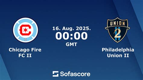 Estatísticas De Chicago Fire Fc X Philadelphia Union - Chicago Fire FC II - Philadelphia Union II en vivo, resultados H2H ...