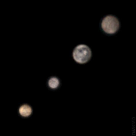 All Four Galilean Moons Of Jupiter Rastrophotography