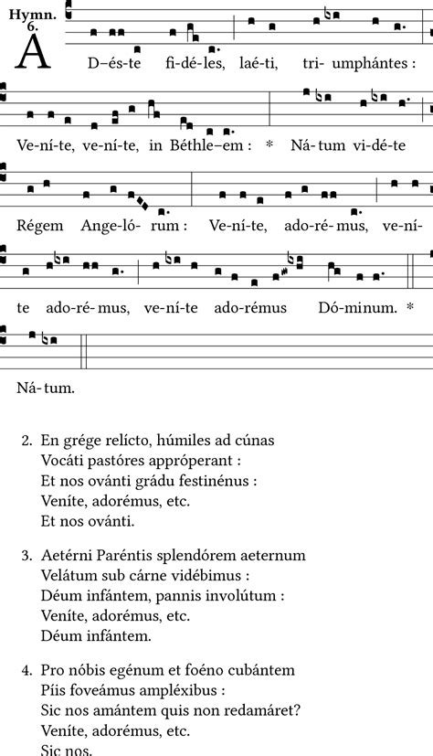 Adeste Fideles Ad Orientem