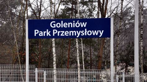 Na Uko Czeniu Pkp Goleni W Park Przemys Owy Goleniow Net Goleni W