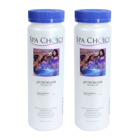 Spa Choice Granular Ph Decreaser For Salt Pools Chlorine Pools And Hot Tubs Spa Balancing