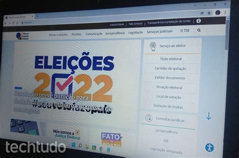 Como Transferir Título De Eleitor E Mudar Local De Votação Pela Internet