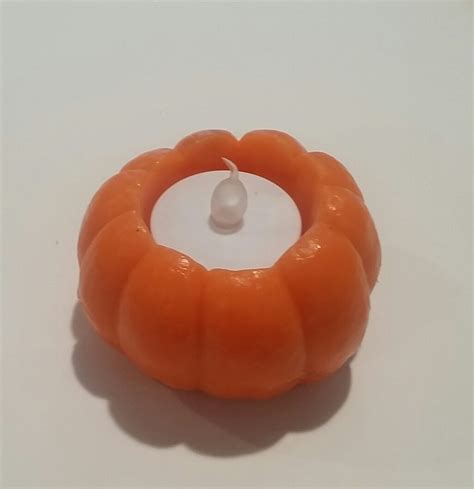 Pumpkin Flicker Light Candle Mold Flexiblemolds