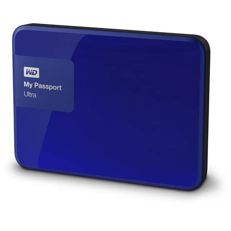 Wd My Passport Ultra 3 To Bleu Usb 30 Disque Dur Externe Western