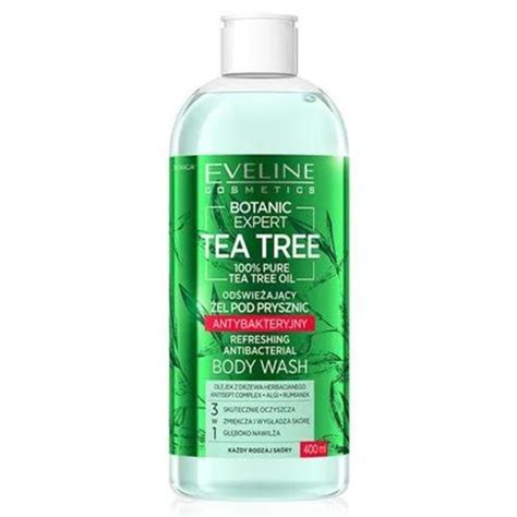 Eveline Cosmetics Botanic Expert Tea Tree Odświeżający żel pod