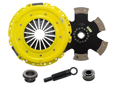 ACT Mustang HD Race Rigid 6 Pad Ceramic Clutch Kit 26 Spline FM9 HDR6