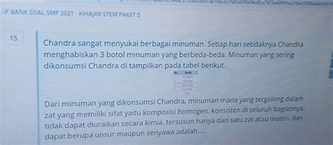 Bank Soal Smp Kihajar Stem Paket Studyx