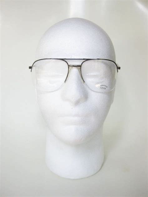 1970s Mens Aviator Wire Rim Metallic Sunglasses Eyeglass Etsy Mens Aviators Silver Aviators