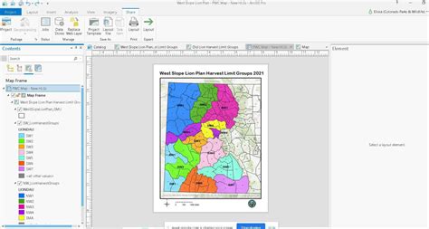 Arcgis Map Layout