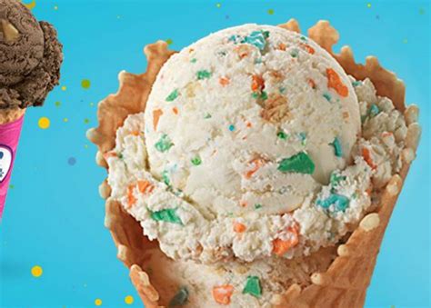 Baskin Robbins Reveals Top Ten Ice Cream Flavors That Make