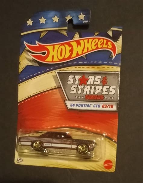 Hot Wheels Stars Stripes Series Pontiac Gto Hot Wheels Pontiac Gto Pontiac