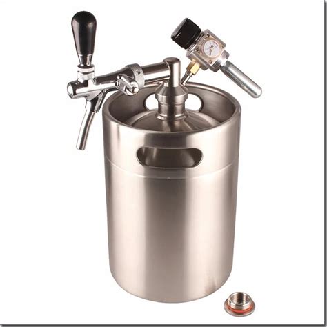 Mini Barril De Cerveza Inoxidable Con Grifo Acero Inoxidable 5l 5l Venta Al Por Mayor Aprobado