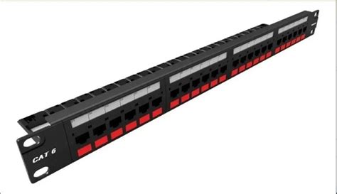 Patch Panel 24 Portas Cat 6 Gigalan Furukawa VIEIRA CABOS