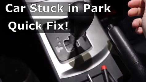 Ford Escape Shifter Stuck In Park