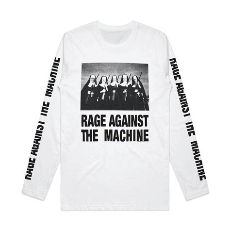 Rage Against The Machine Long Sleeve T Shirt Nuns And Guns Old