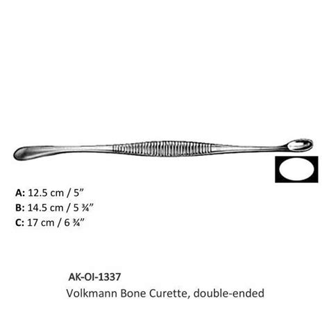 Volkmann Bone Curette Double Ended Akhyar Surgical