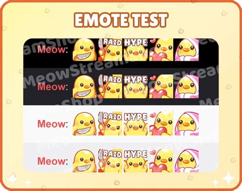 Twitch Emote Cute Chick Mega Pack Emotes 20 Emotes Ready Etsy