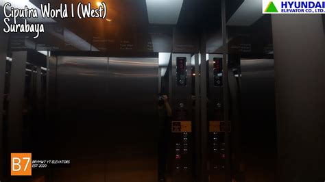 Hyundai Stvf Elevator Ciputra World Surabaya West Youtube