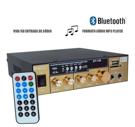 Bt A Amplificator Receiver Bluetooth Usb Telecomanda Voluntari Olx Ro