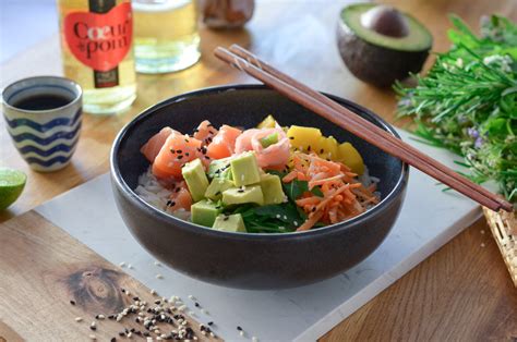 Poke Bowl Au Saumon Les P Pites De Noisette