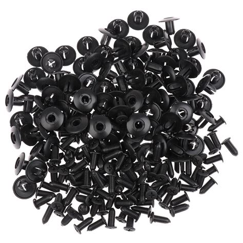 100pcs 8mm Hole Door Rivet Plastic Clip Fasteners Cars Lined Cover Barbs R I Ebay