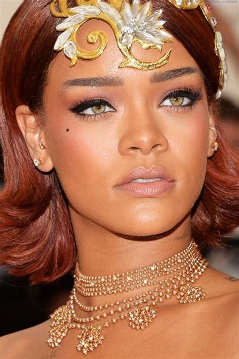 Makeup For Black Skin Black Girl Makeup Girls Makeup Looks Rihanna