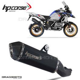 BMW R 1250 GS 2019 2021 Exhaust HP CORSE Black SPS CARBON