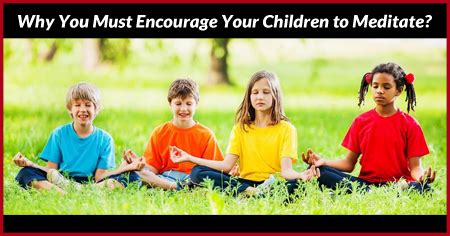 Benefits of Meditation for Children