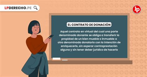 El contrato de donación Bien explicado LP