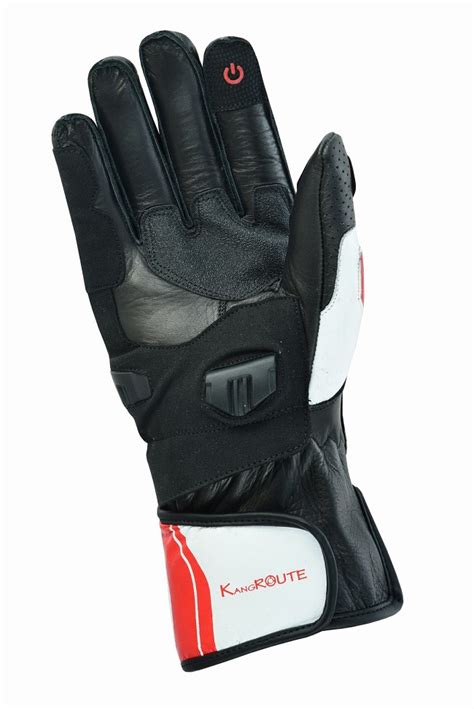 GUANTES DE MOTO EN PIEL ANILINA CON PROTECCIONES CARBONO Y ACERO INOXIDABLE