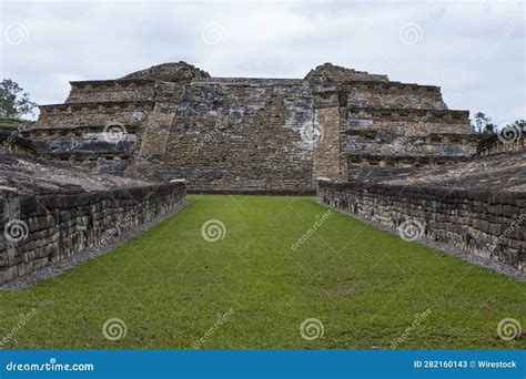 Tajin Archaeological Site Located In Papantla Veracruz Mexico Stock