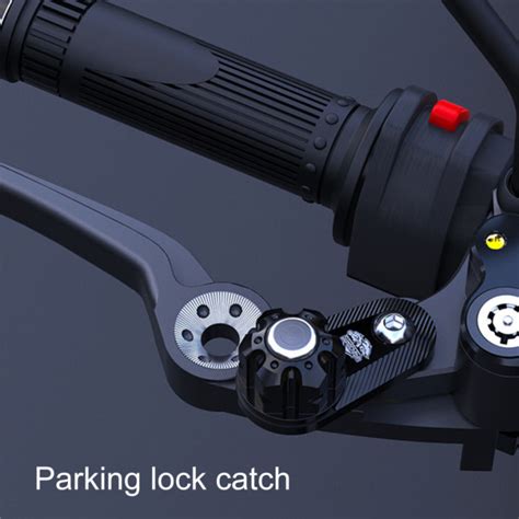 Cnc Motorcycle Brake Lever Parking Lock Catch Brake Switch Holder For