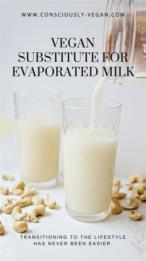 Vegan Substitute For Evaporated Milk • Consciously Vegan