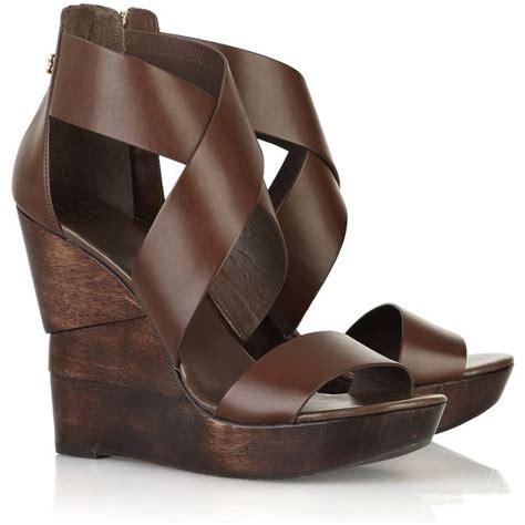 Diane Von Furstenberg Opal Wedge Leather Sandals 148 Found On