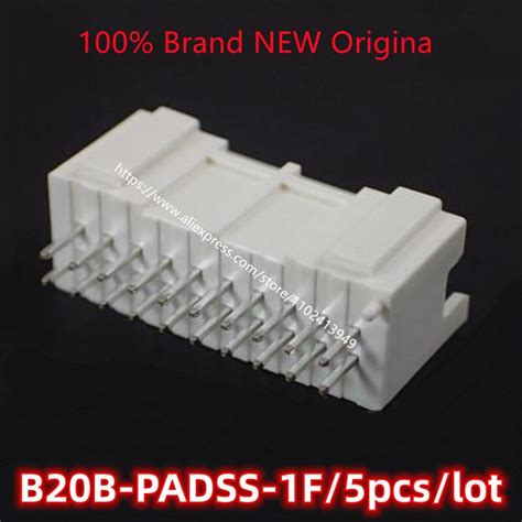 5pcs Lot Jst Connector B20b Padss 1f 20p Pin Holder 2 0mm Spacing