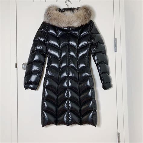 Authentic Moncler Albizia Long Down Jacket Women Blac Gem