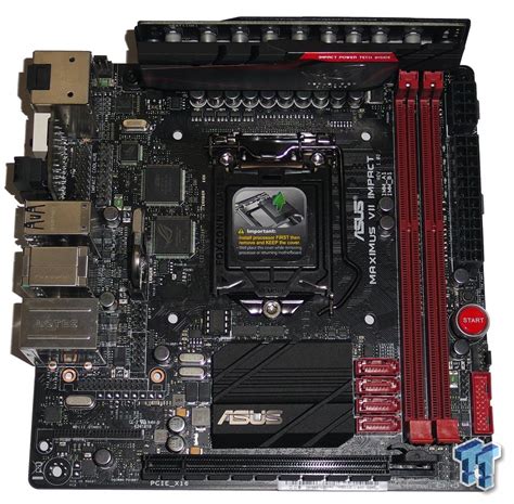 ASUS ROG MAXIMUS VII IMPACT Intel Z97 Mini ITX Motherboard Review