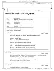 Review Test Submission Study Quiz 6 17FA GENE 100 Pdf 11 28 2017