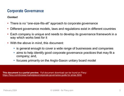 Ppt Corporate Governance Guide For Smes Slide Ppt Powerpoint