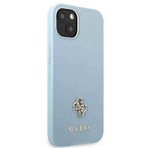 Oryginalne Etui Iphone Guess Hardcase Saffiano G Small Metal Logo