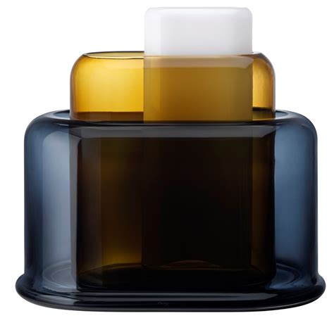 Crystal Vase LAYERS TALL Layers Collection By NUDE Design Defne Koz