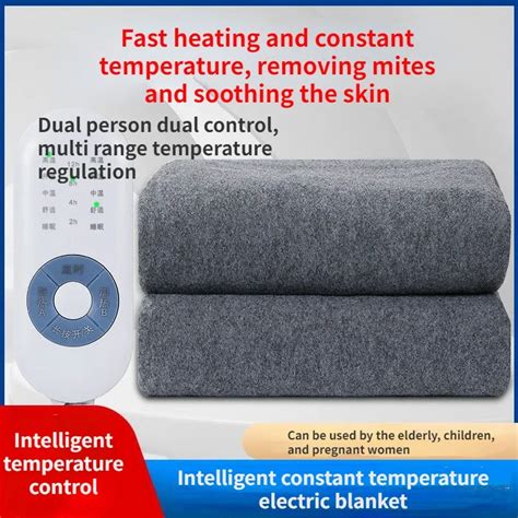 Cobertor El Trico Aquecido Termostato Aquecedor Mais Grosso