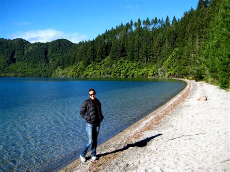 Lake Tikitapu Blue Lake Rotorua New Zealand A Photo On Flickriver