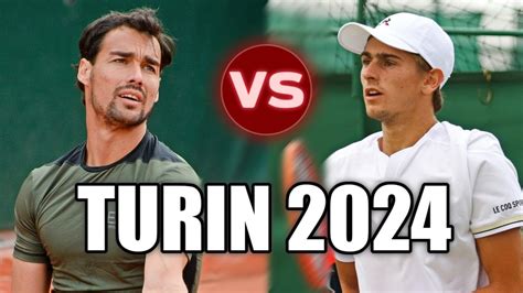 Matteo Arnaldi Vs Fabio Fognini TURIN 2024 YouTube