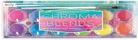 Amazon Ooly Chroma Blends Pearlescent Watercolor Set 12 Colors