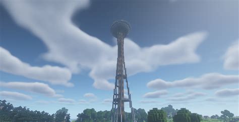 Space Needle Minecraft Map