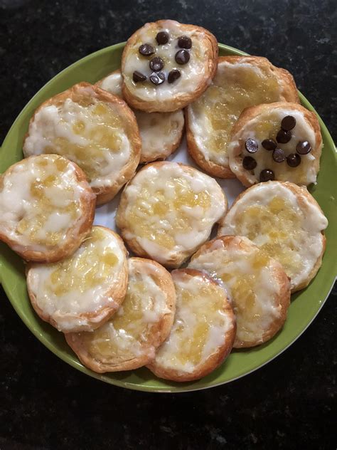 Homemade Pineapple Cream Cheese Danishes Rfood