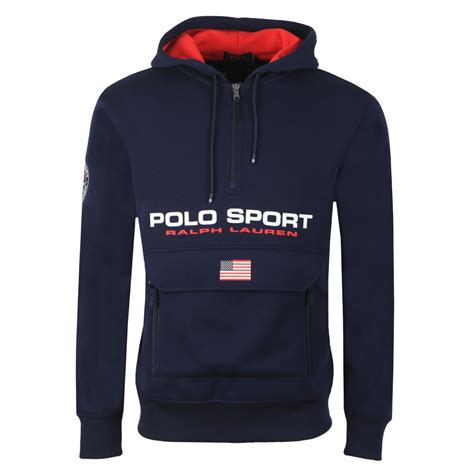 Polo Sport Ralph Lauren Half Zip Hoody Oxygen Clothing