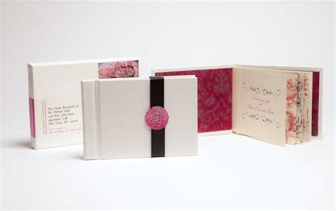 Shana + Edward’s Hardcover Book Wedding Invitations